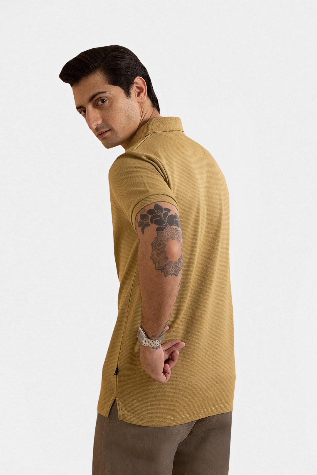 Ottoman Zipper Polo - 5001