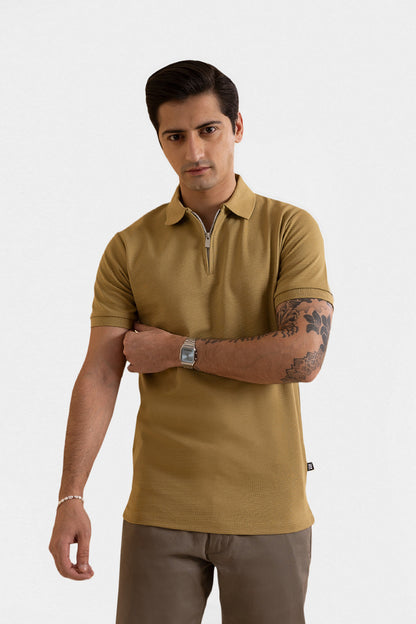 Ottoman Zipper Polo - 5001