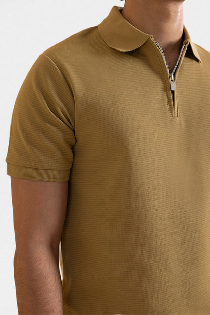 Ottoman Zipper Polo - 5001
