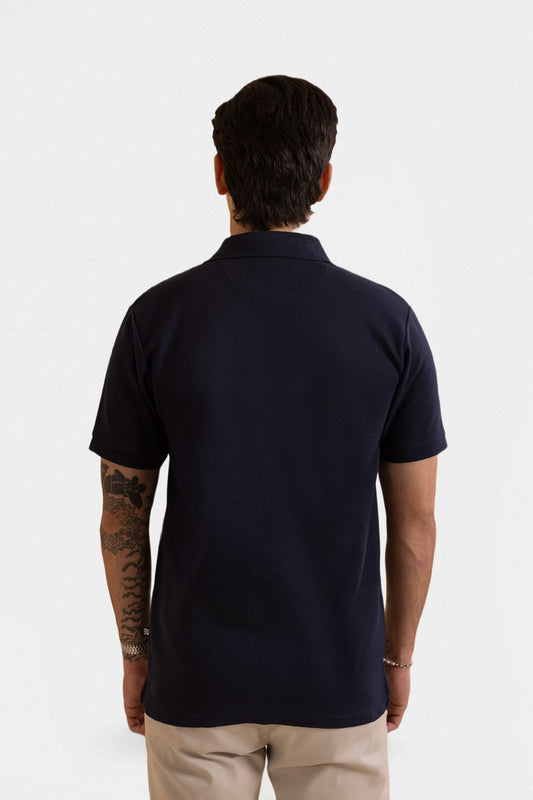 Ottoman Zipper Polo - 5001