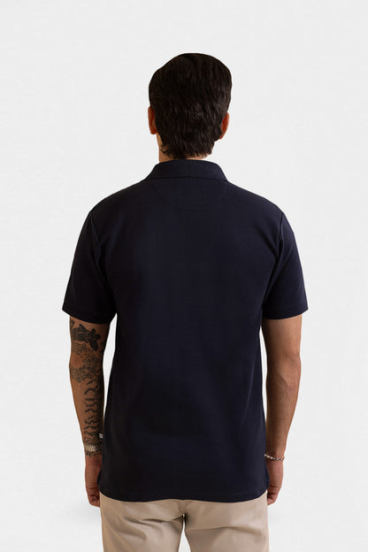 Ottoman Zipper Polo - 5001