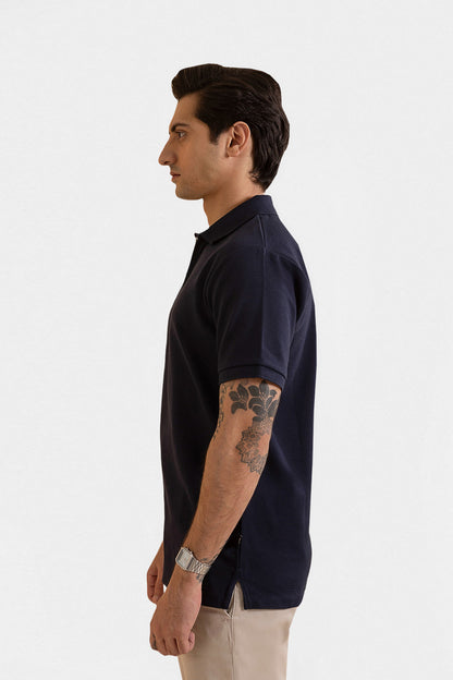 Ottoman Zipper Polo - 5001