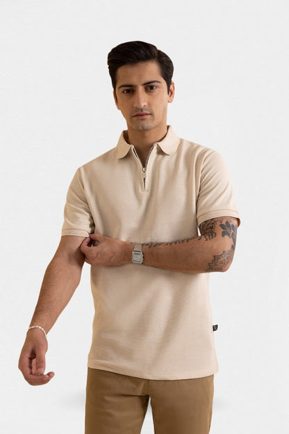 Ottoman Zipper Polo - 5001