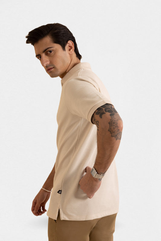 Ottoman Zipper Polo - 5001