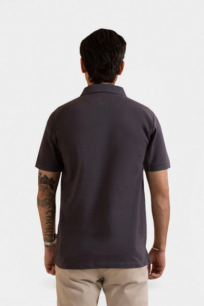 Ottoman Zipper Polo - 5001