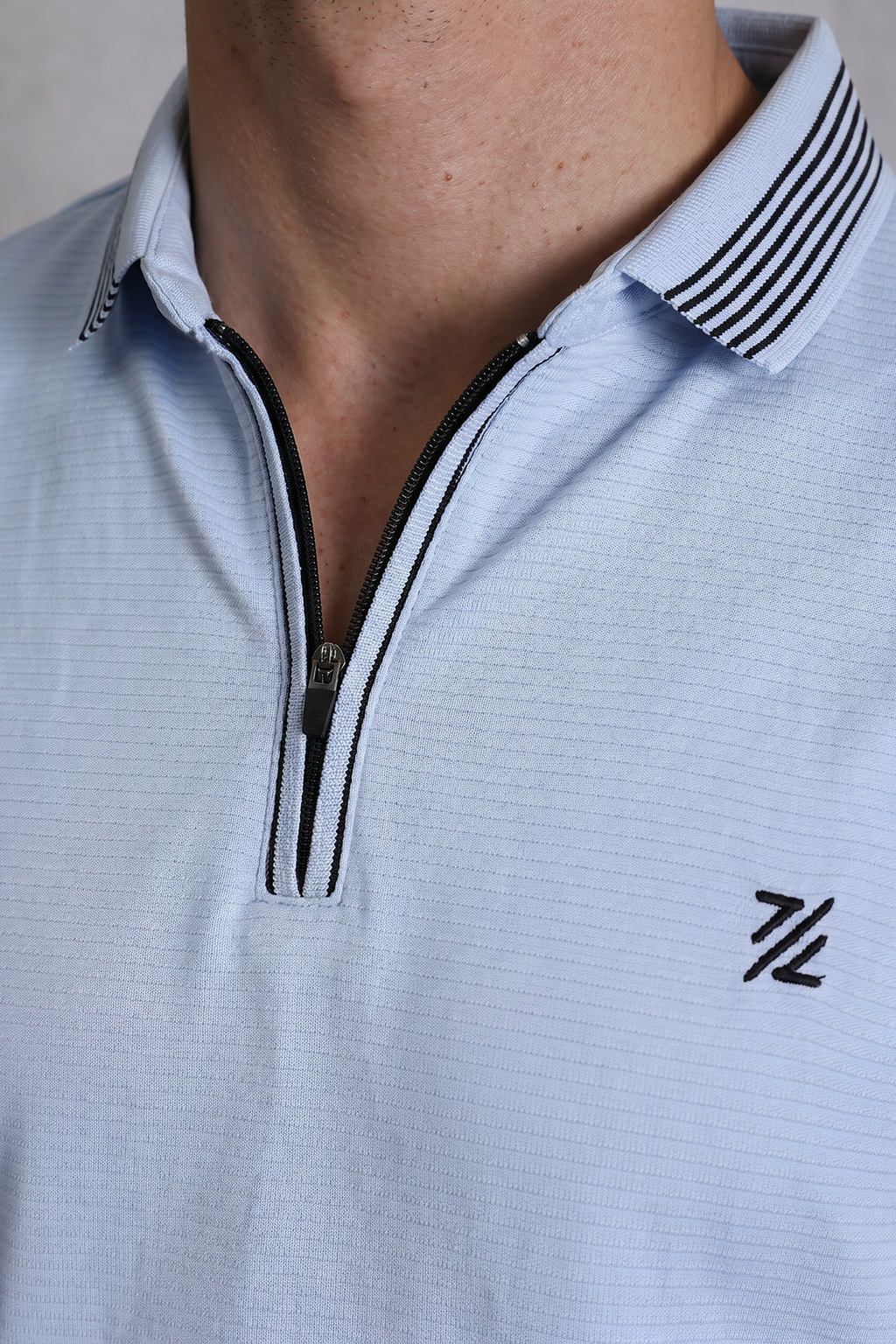 Ottoman Textured Polo - 6002