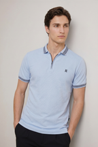 Ottoman Textured Polo - 6002