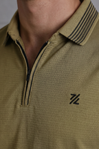 Ottoman Textured Polo - 6002