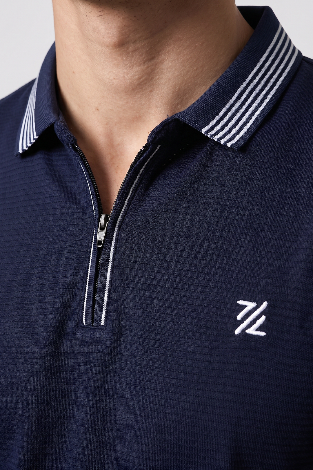 Ottoman Textured Polo - 6002