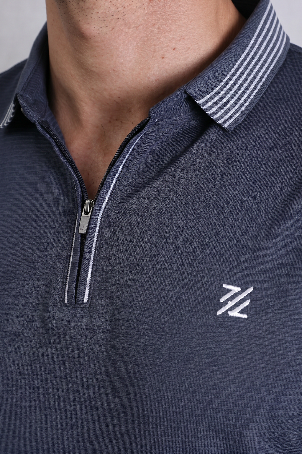 Ottoman Textured Polo - 6002