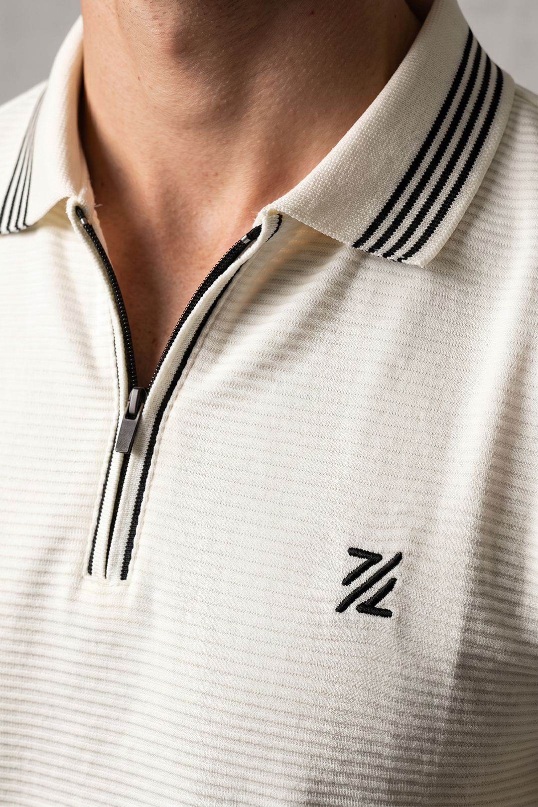 Ottoman Textured Polo - 6002