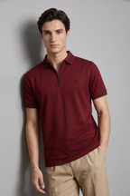 Ottoman Textured Polo - 6002