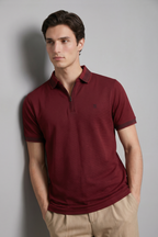 Ottoman Textured Polo - 6002