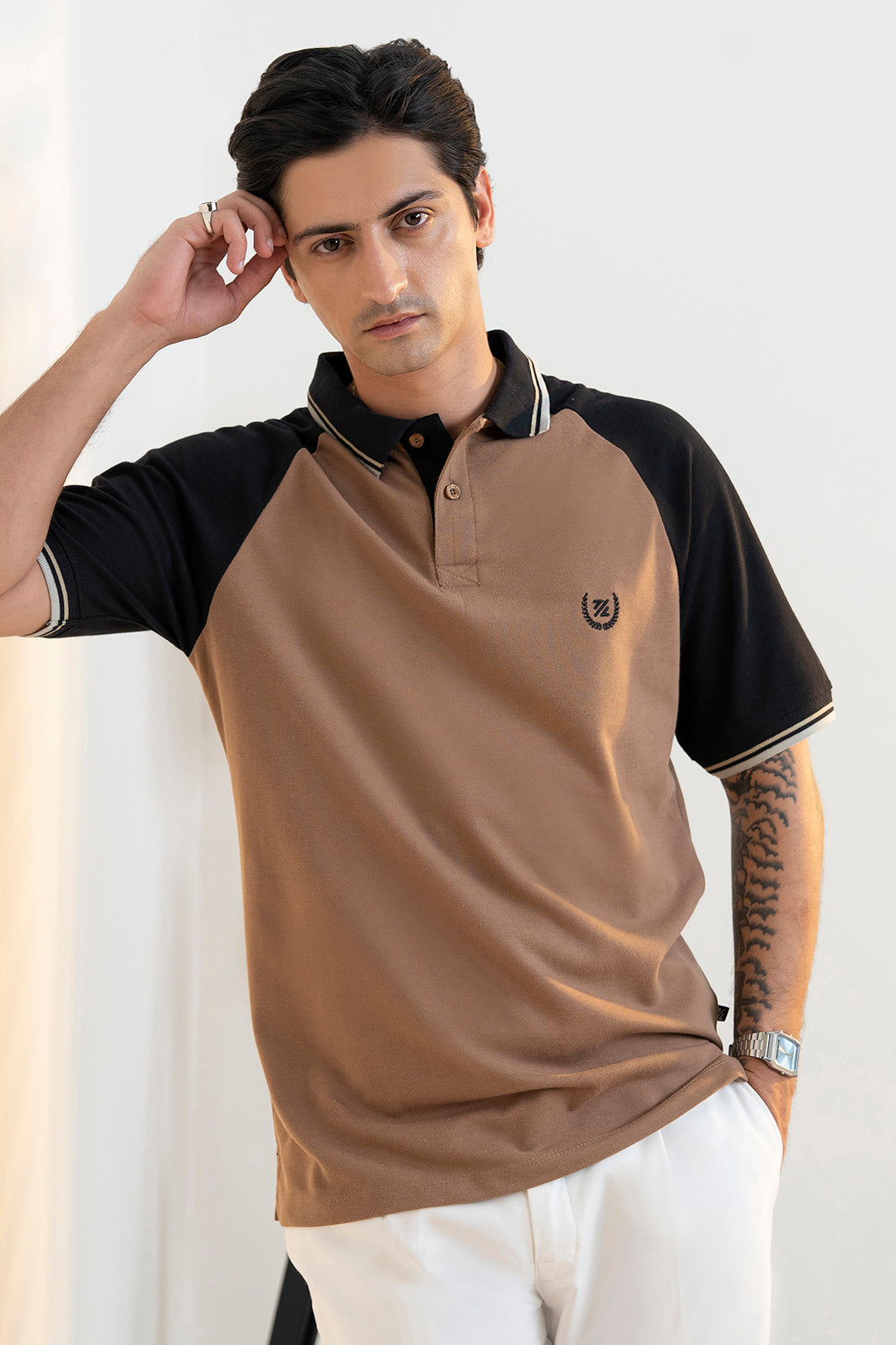 Signature Raglan Polo - 5001