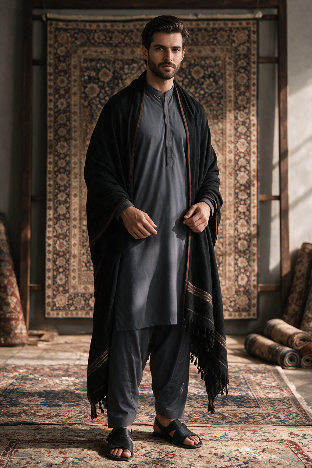 Men Shawl - 1009
