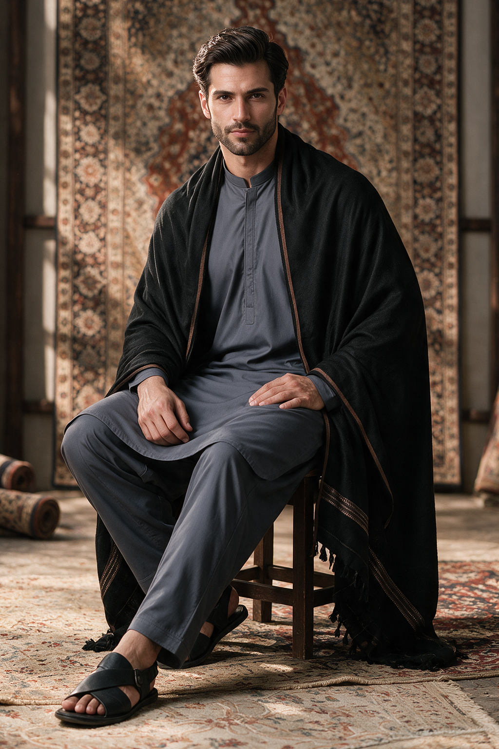 Men Shawl - 1009