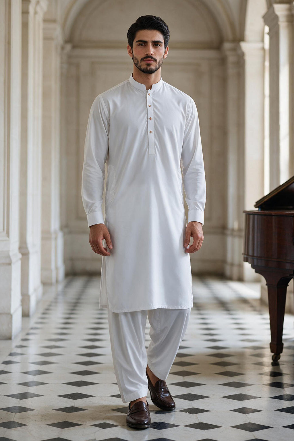 Boski Shalwar Kameez - 6001