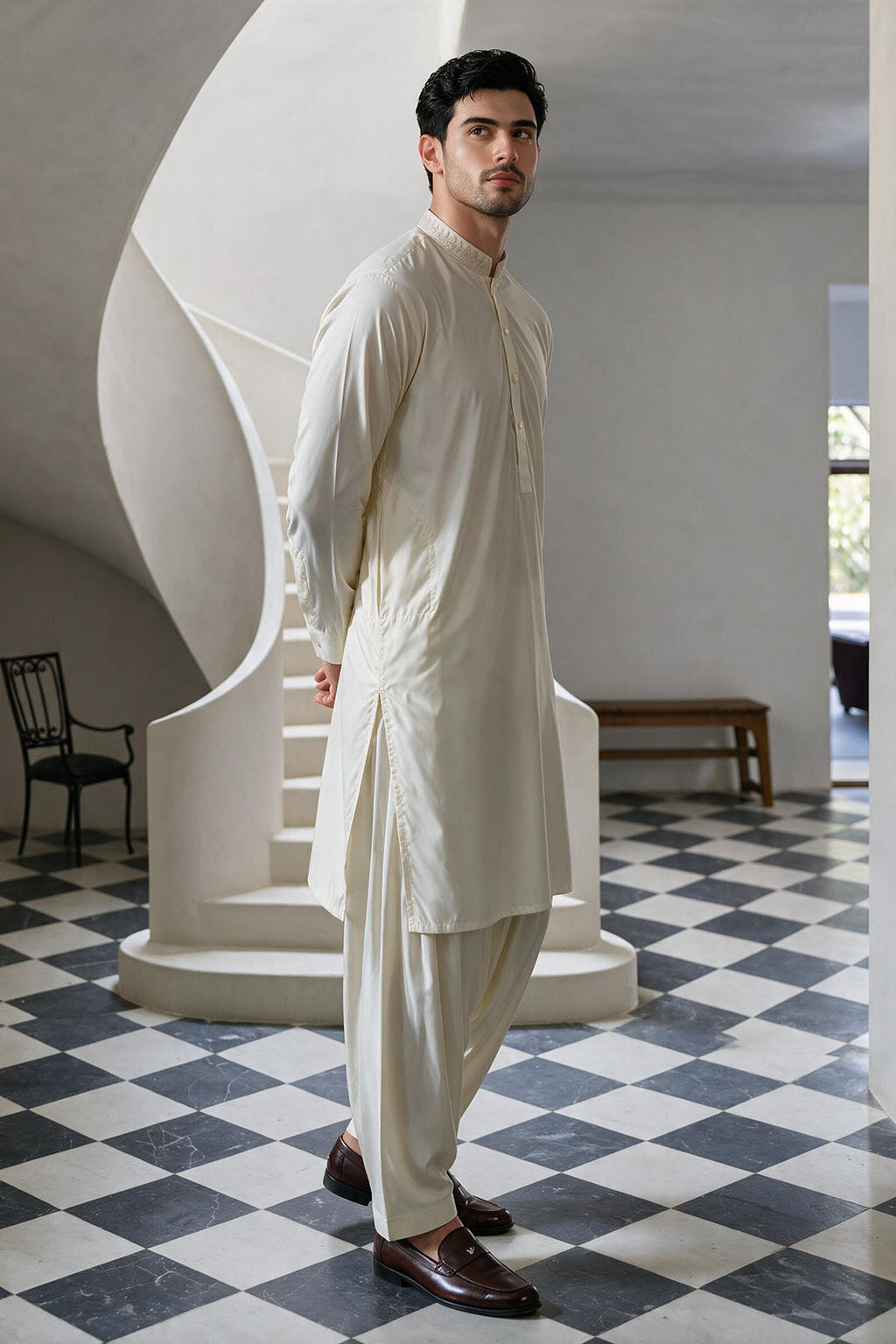 Boski Shalwar Kameez - 6003