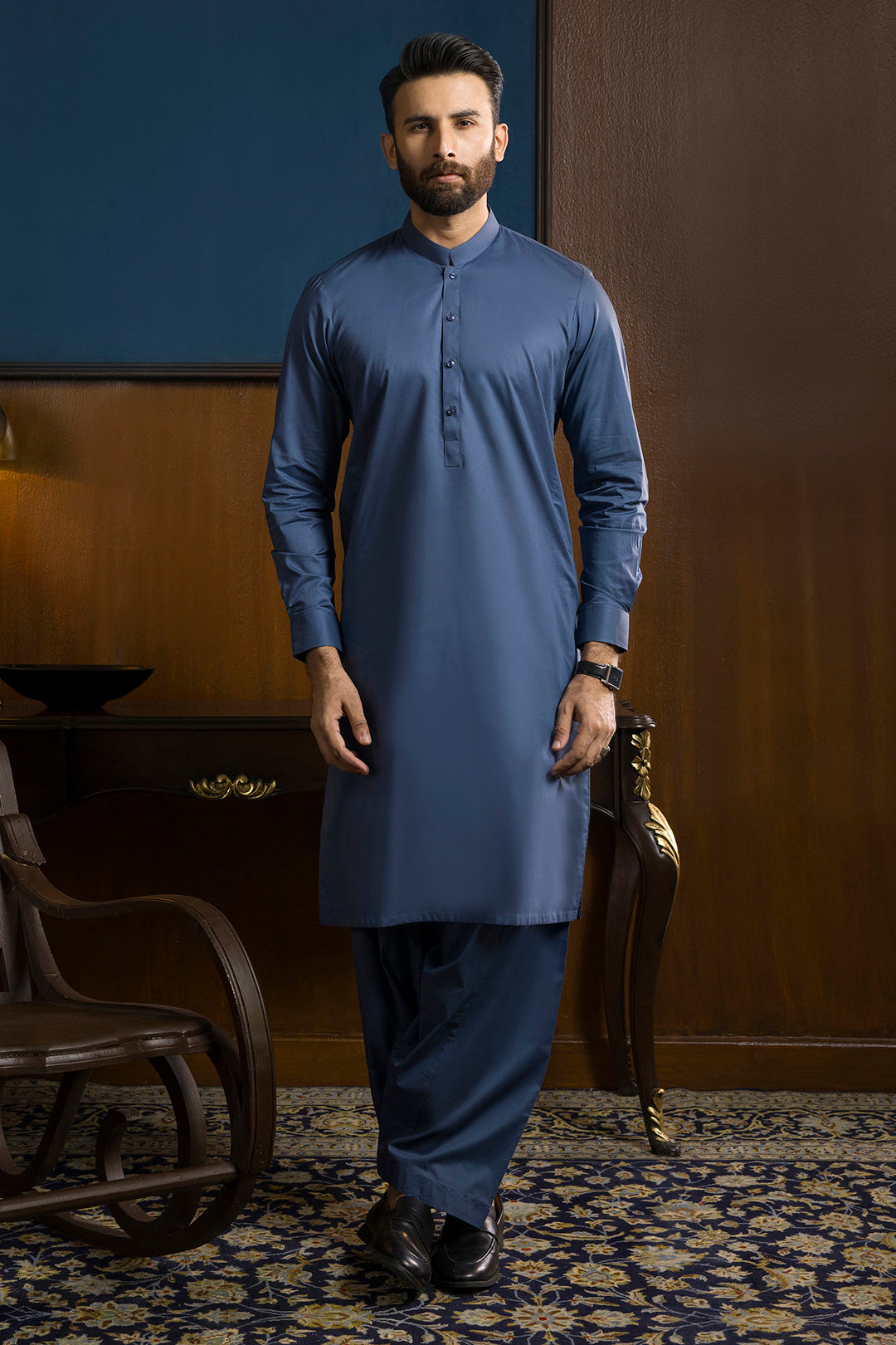 Comfort-Cotton Shalwar Kameez - 5201