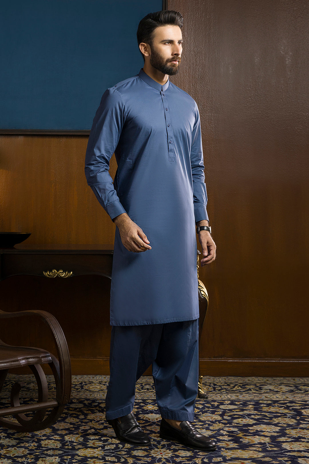 Comfort-Cotton Shalwar Kameez - 5201