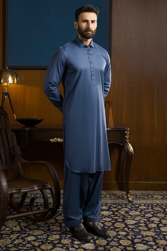 Comfort-Cotton Shalwar Kameez - 5202