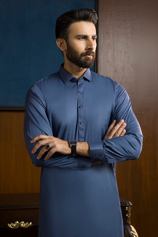 Comfort-Cotton Shalwar Kameez - 5202