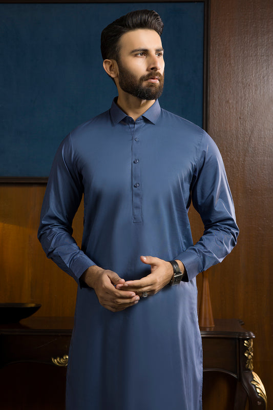 Comfort-Cotton Shalwar Kameez - 5202