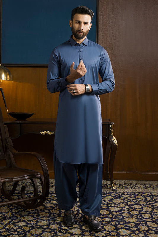 Comfort-Cotton Shalwar Kameez - 5202