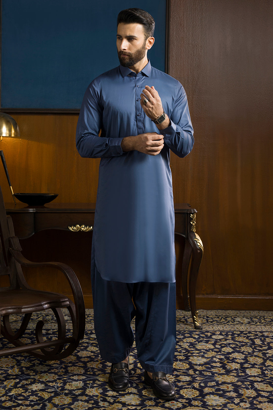 Comfort-Cotton Shalwar Kameez - 5202