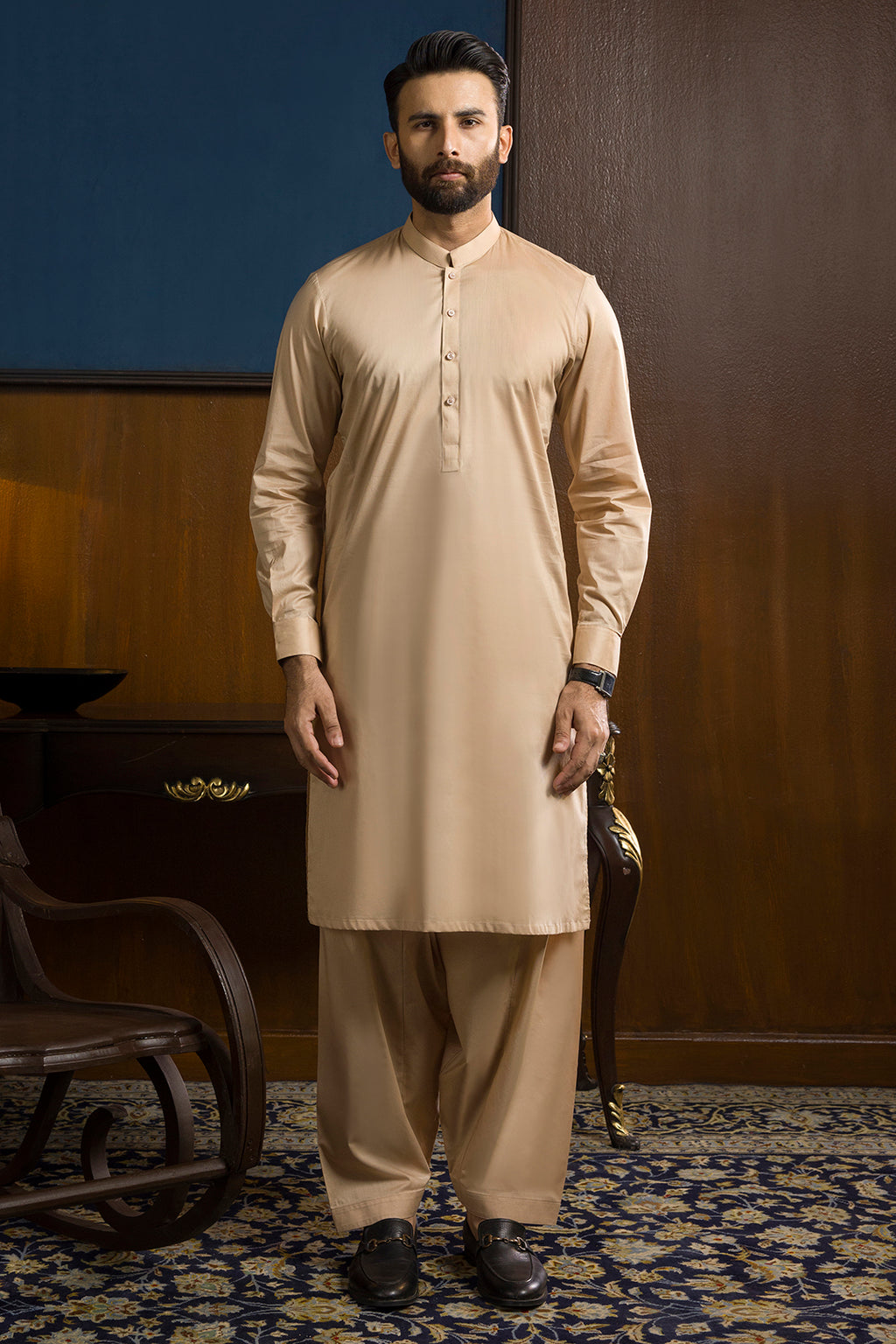 Comfort-Cotton Shalwar Kameez - 2603