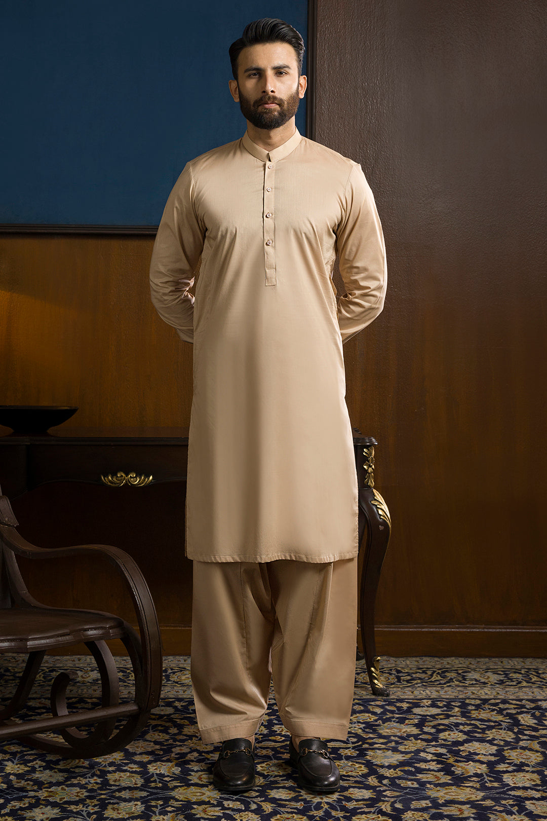 Comfort-Cotton Shalwar Kameez - 2603