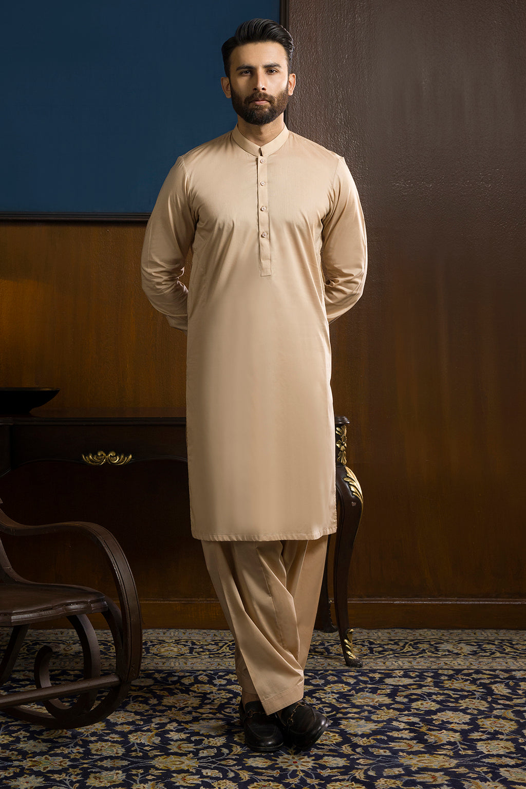 Comfort-Cotton Shalwar Kameez - 2603