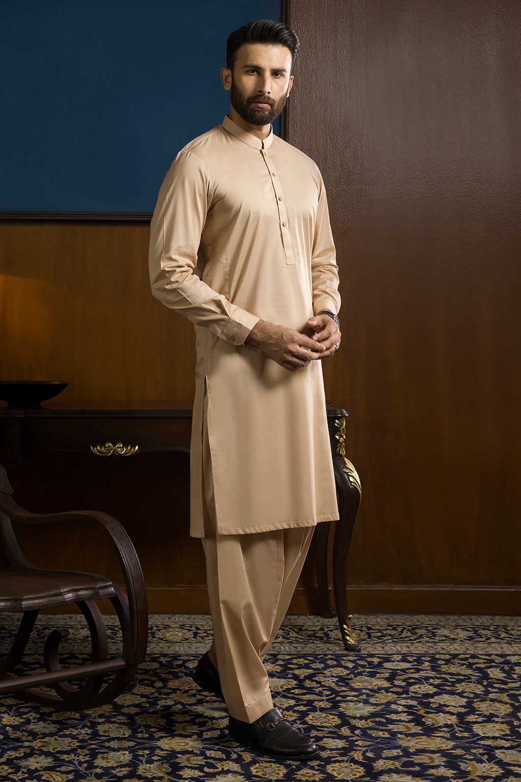 Comfort-Cotton Shalwar Kameez - 2603