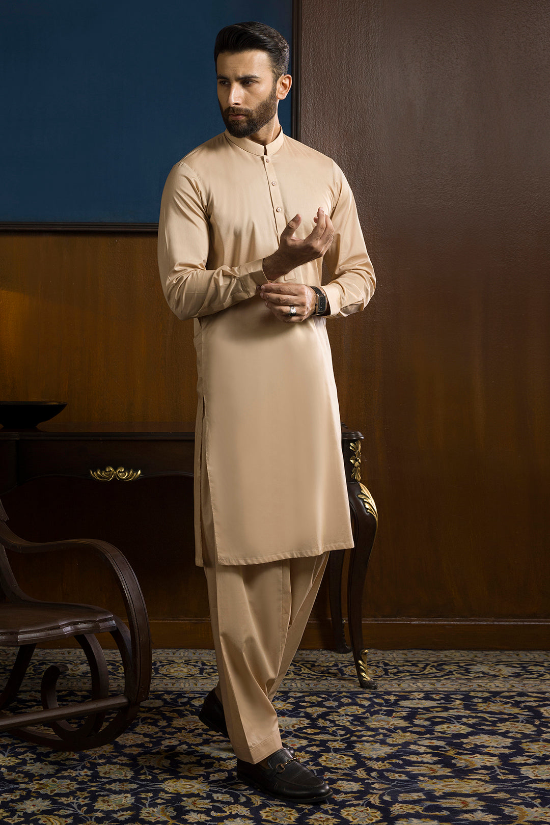 Comfort-Cotton Shalwar Kameez - 2603