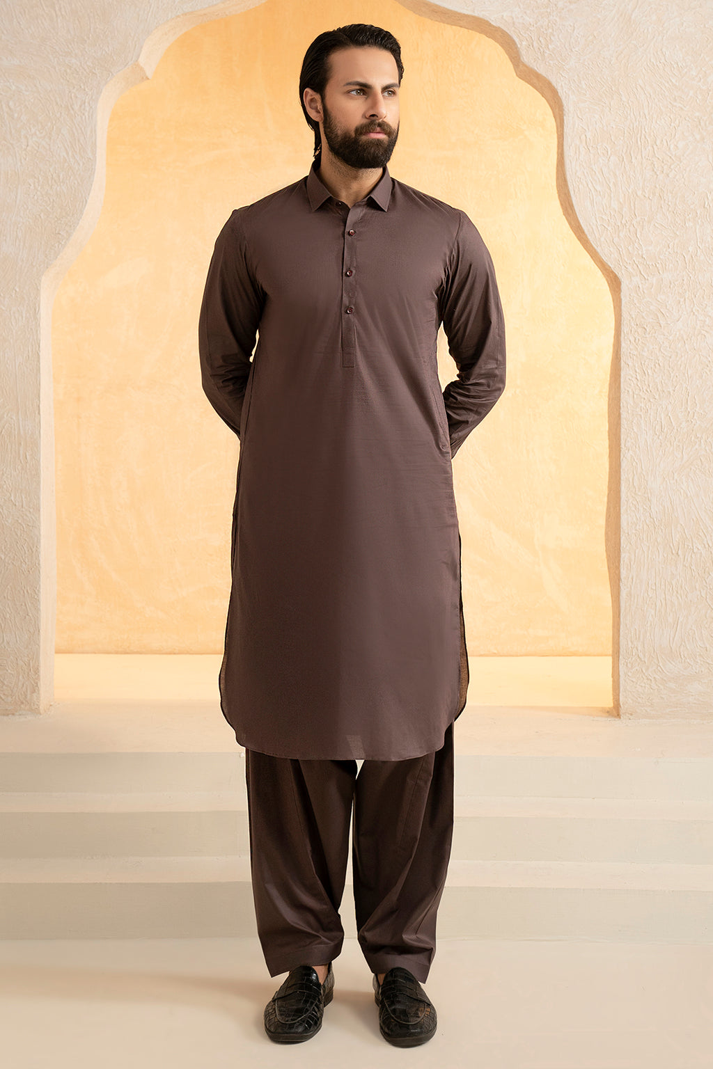 Comfort-Cotton Shalwar Kameez - 4010