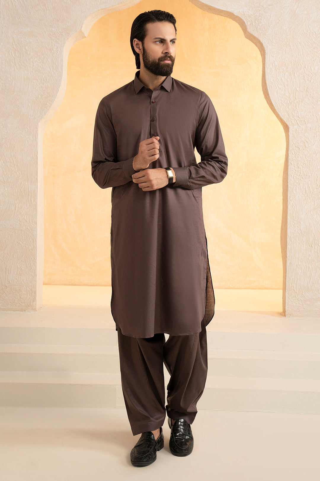 Comfort-Cotton Shalwar Kameez - 4010