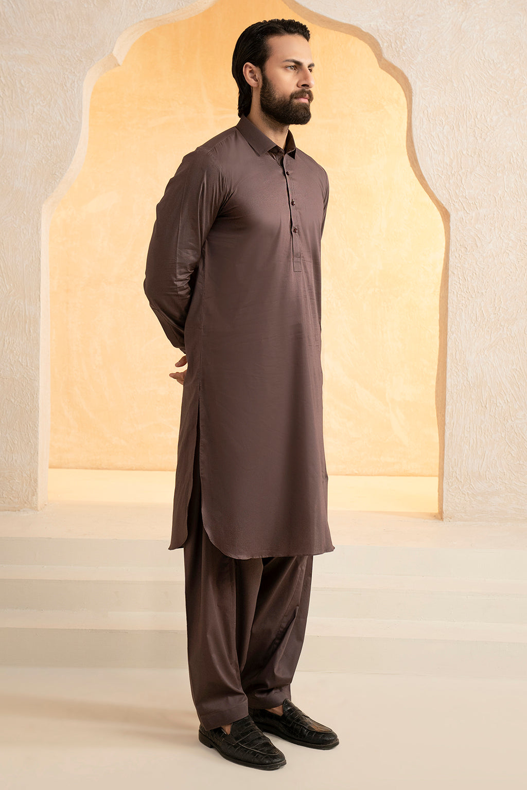 Comfort-Cotton Shalwar Kameez - 4010