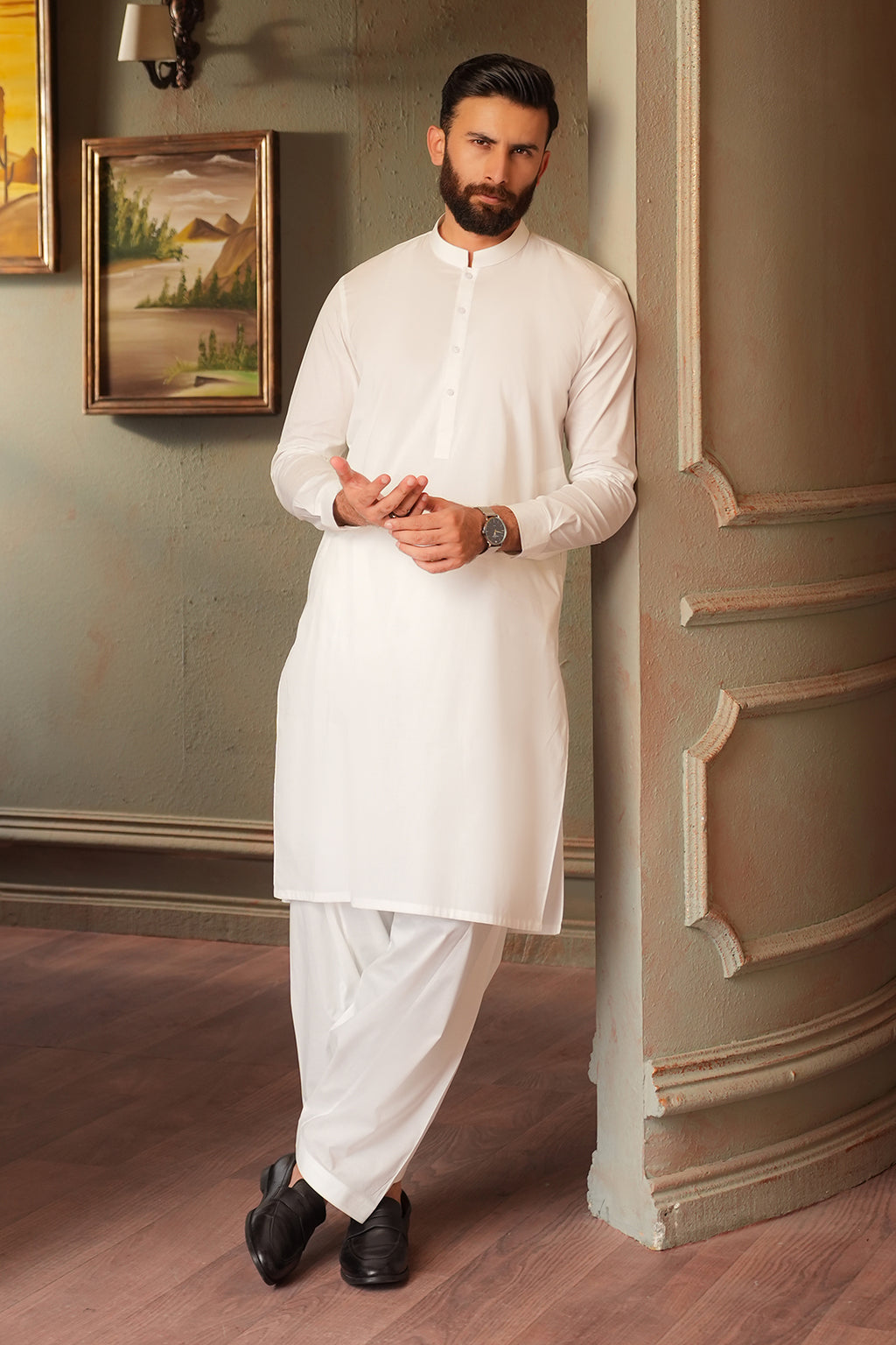 Comfort-Cotton Shalwar Kameez - 2617