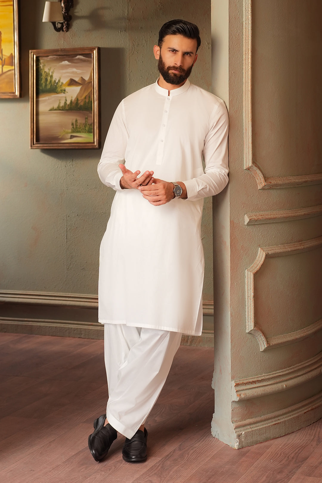 Comfort-Cotton Shalwar Kameez - 2617