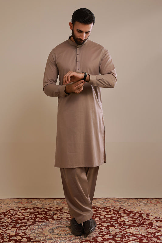 Comfort-Cotton Shalwar Kameez - 2619