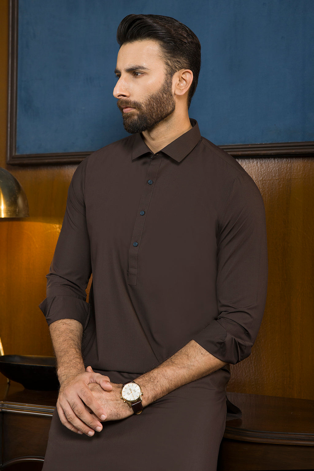 Comfort-Cotton Shalwar Kameez - 2620