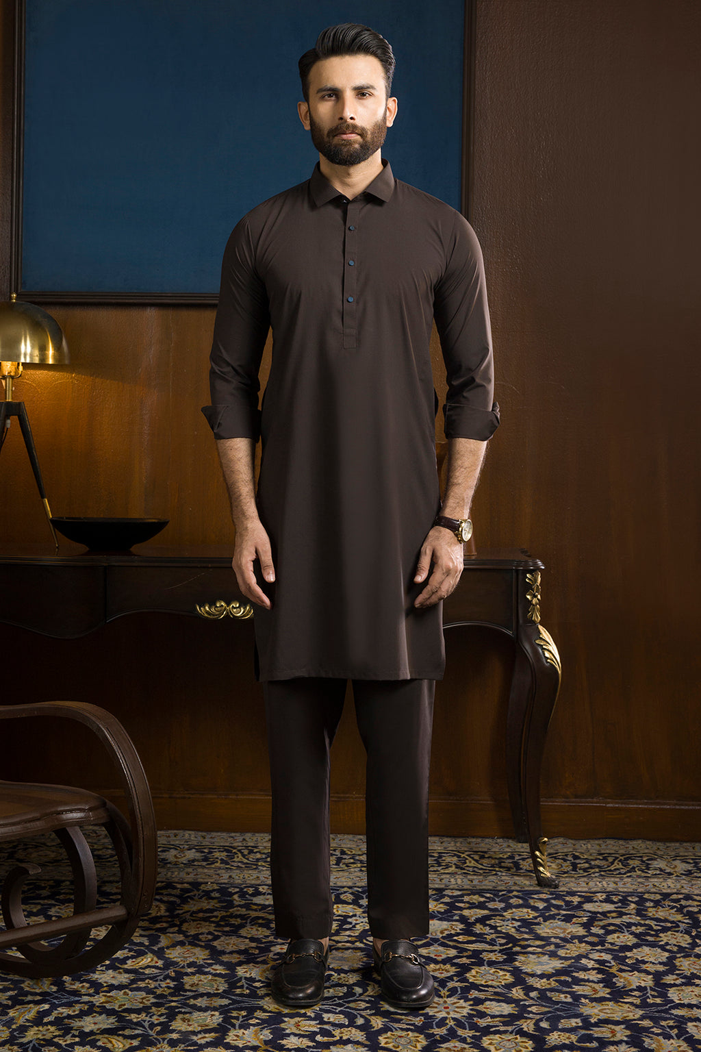 Comfort-Cotton Shalwar Kameez - 2620