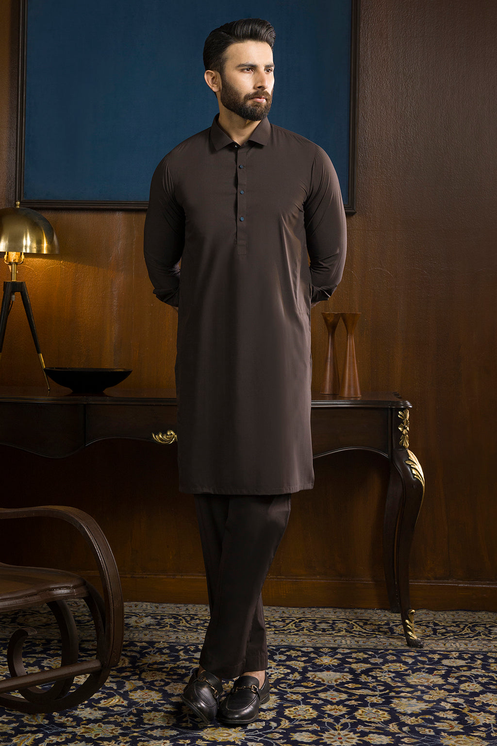 Comfort-Cotton Shalwar Kameez - 2620