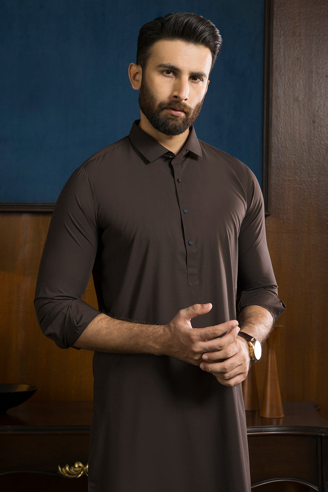Comfort-Cotton Shalwar Kameez - 2620