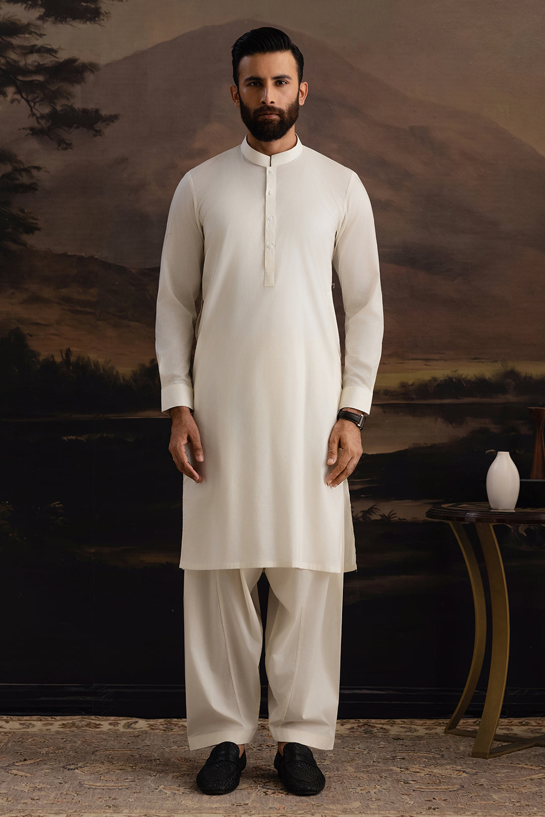 Comfort-Cotton Shalwar Kameez - 2627