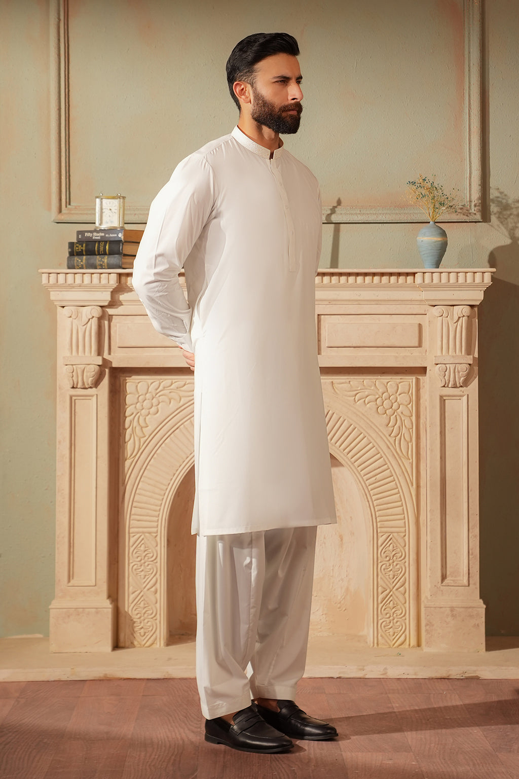 Comfort-Cotton Shalwar Kameez - 2627
