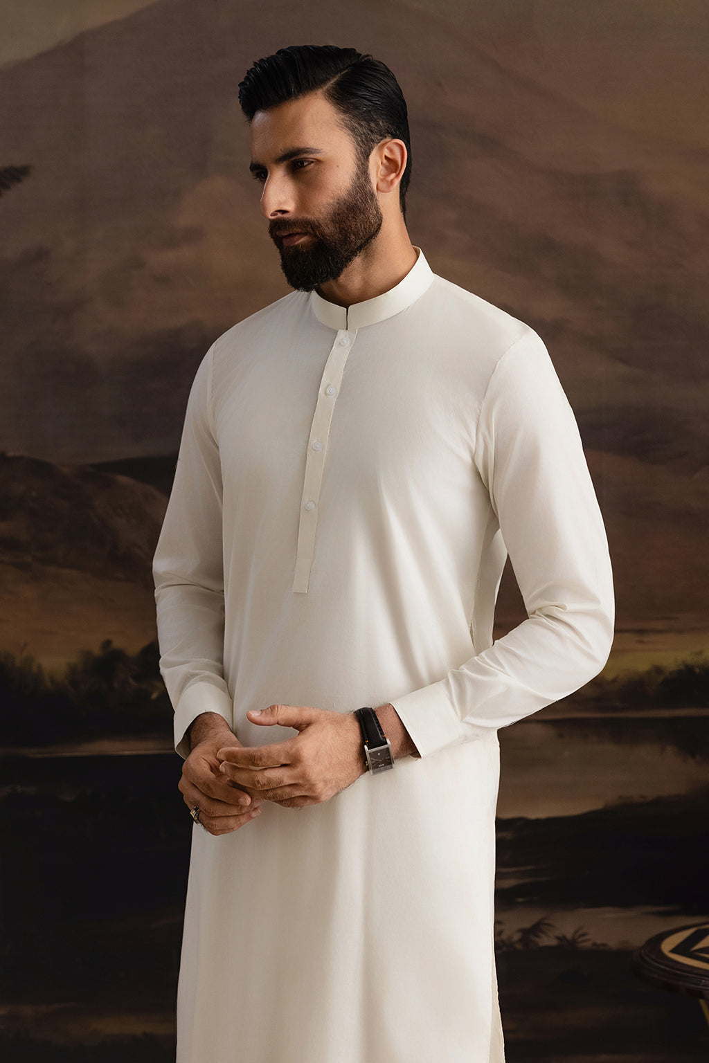 Comfort-Cotton Shalwar Kameez - 2627