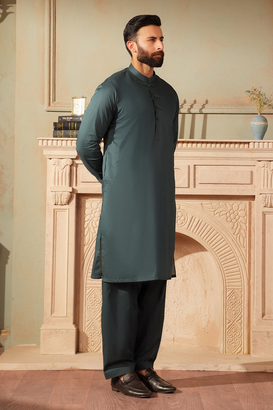 Comfort-Cotton Shalwar Kameez - 2629
