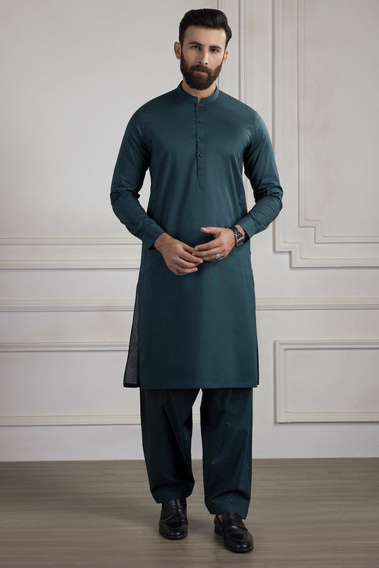 Comfort-Cotton Shalwar Kameez - 2630