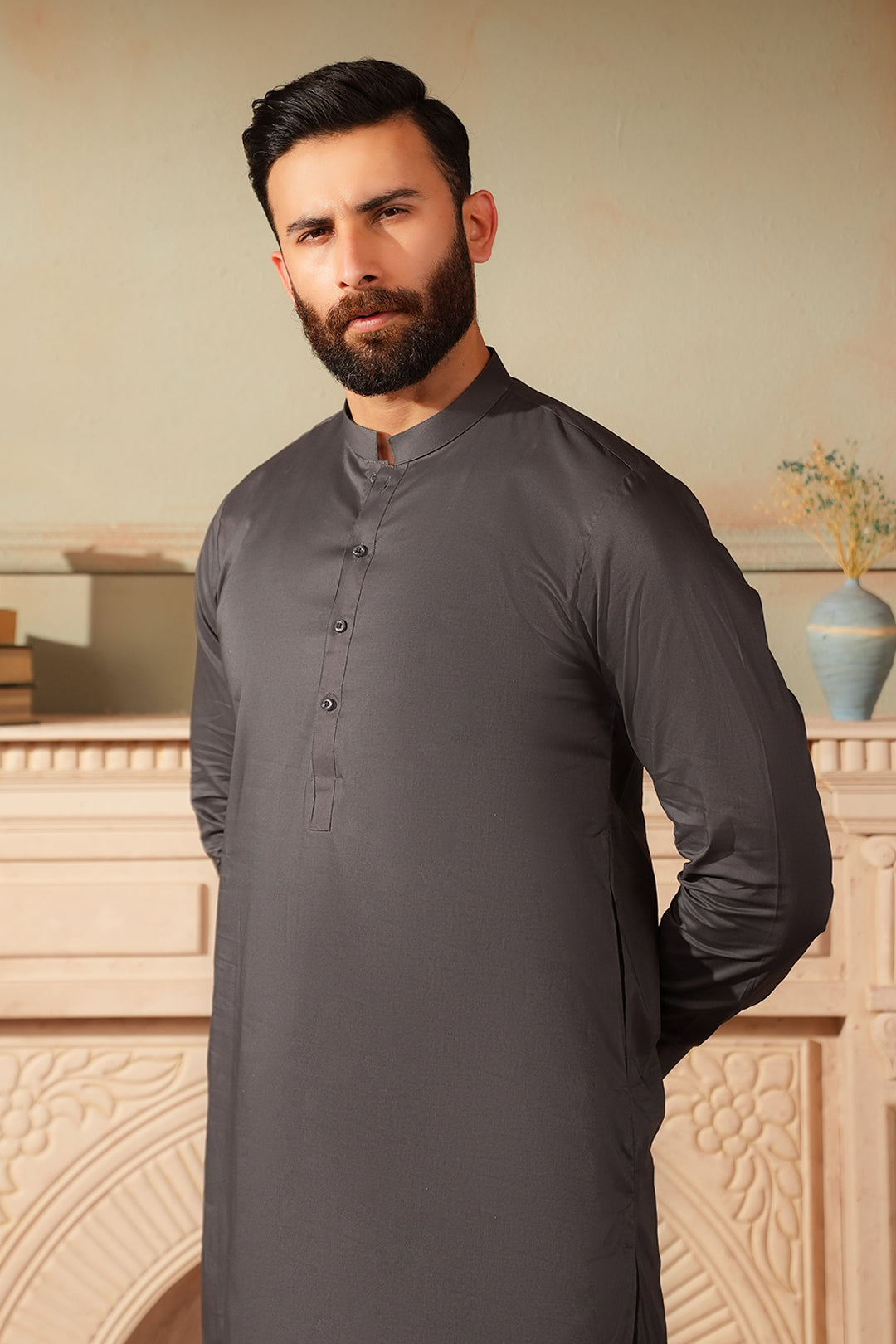 Comfort-Cotton Shalwar Kameez - 2631